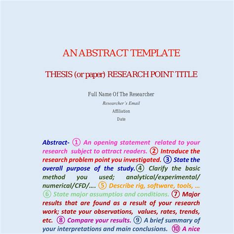 Aps Abstract Template